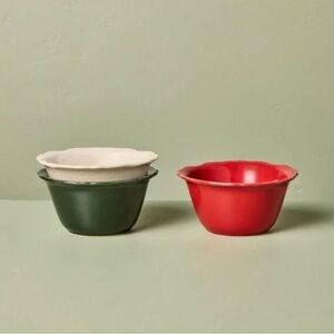 Hearth & Hand Set of 3 Mini Bowls NWT